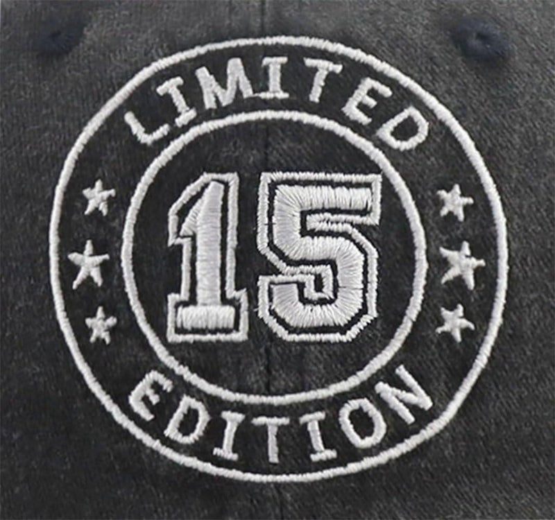 Tallngtha Official 10 11 12 13 14 15 16 17 Year Old Hats for Boys Girls, Funny Adjustable Embroidered Birthday Baseball Cap - Image 4